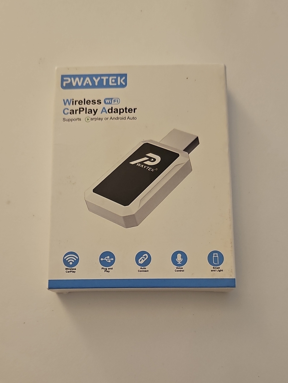 Wireless CarPlay Adapter - White